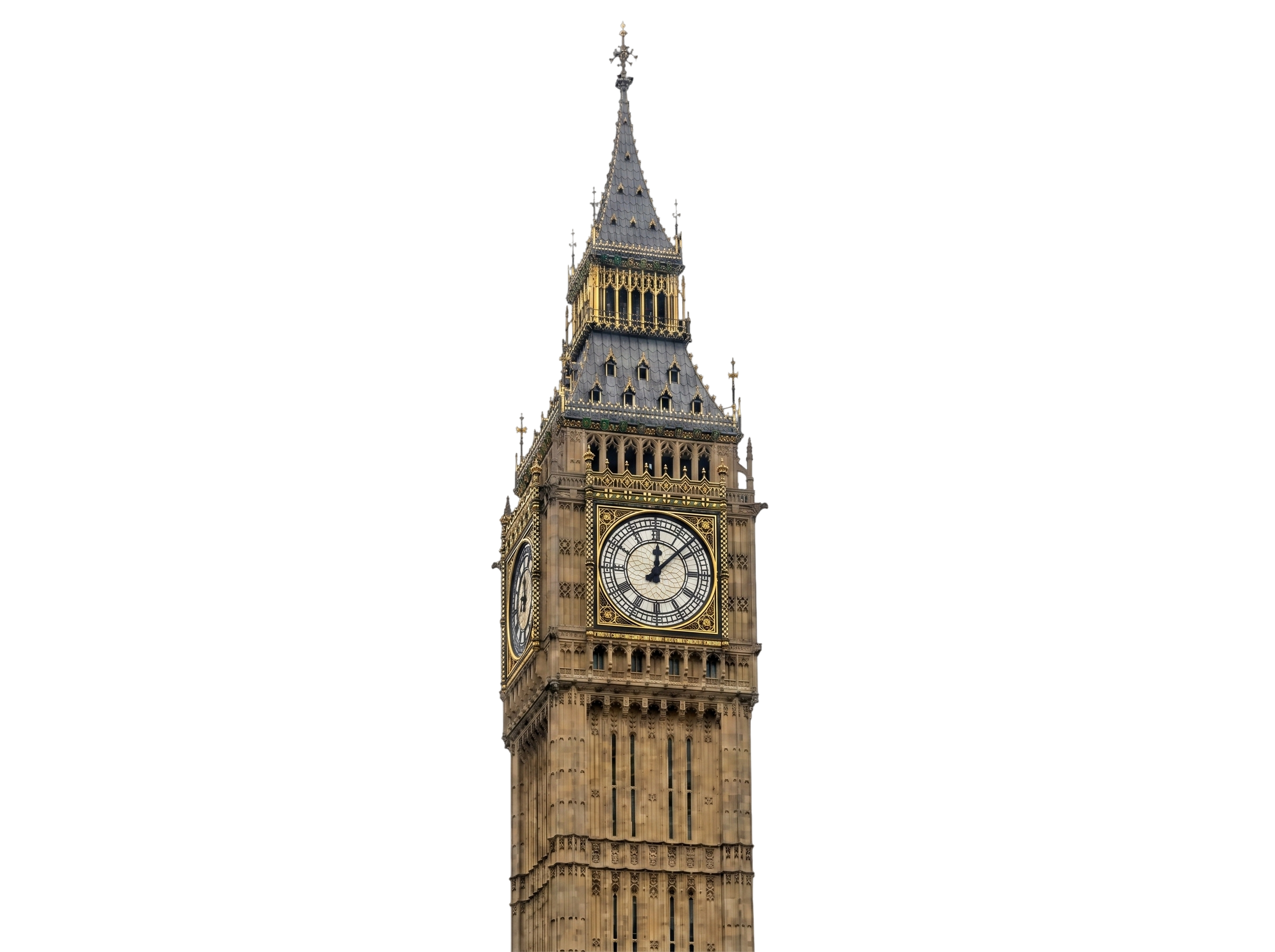 Big Ben karakter illüstrasyonu